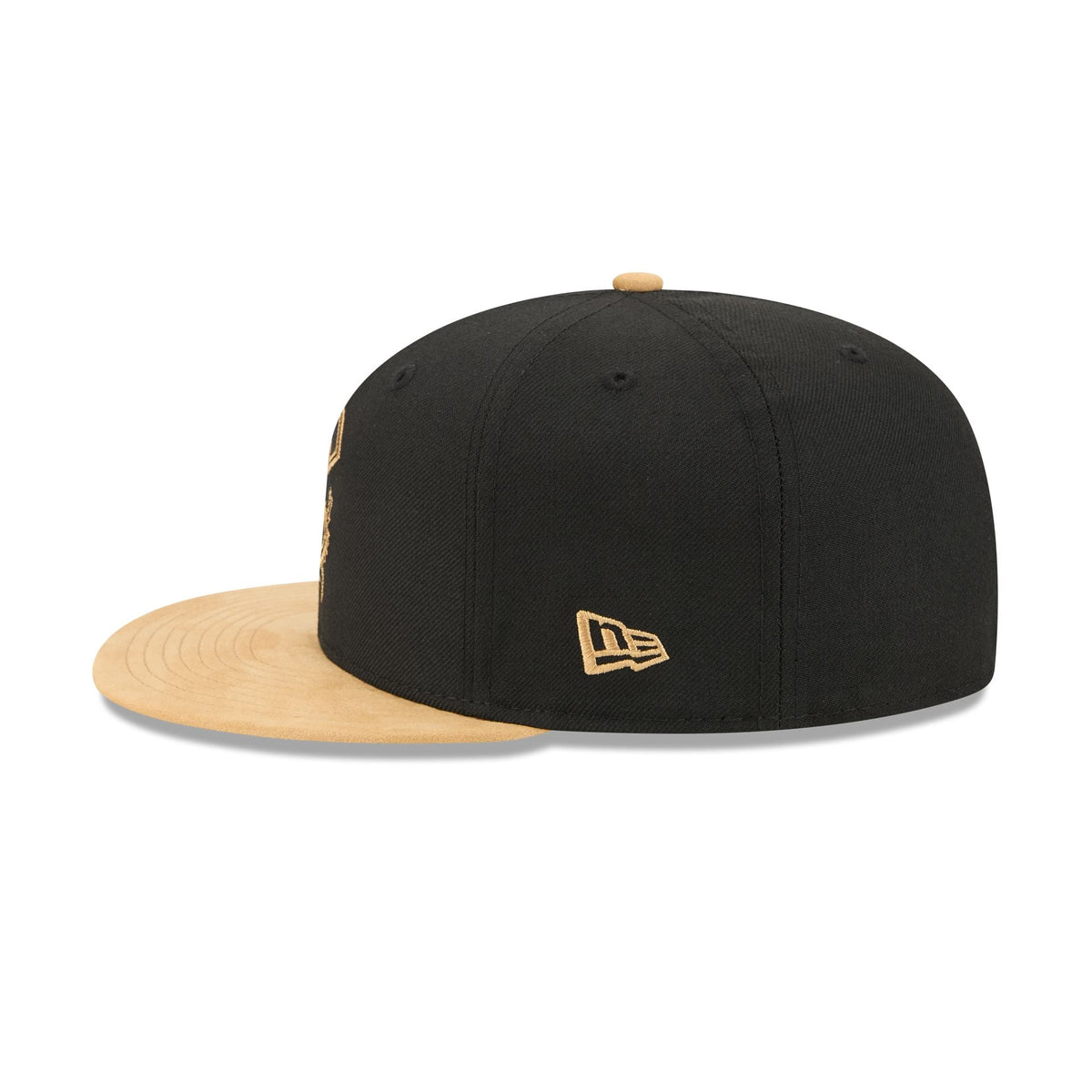 Chicago Cubs Black Wool 59FIFTY Fitted Hat