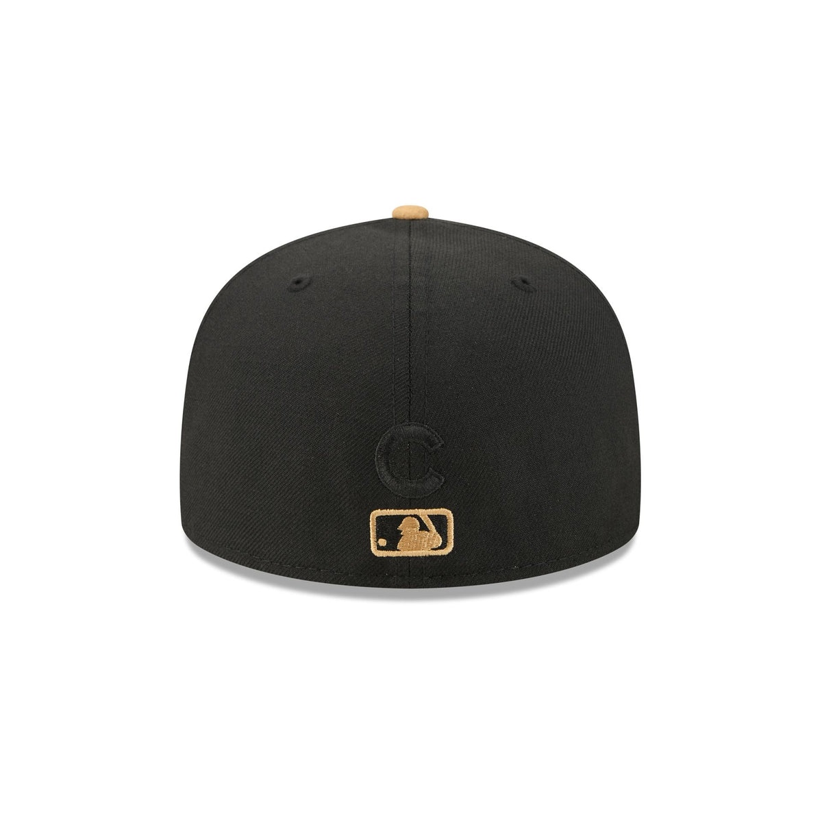 Chicago Cubs Black Wool 59FIFTY Fitted Hat