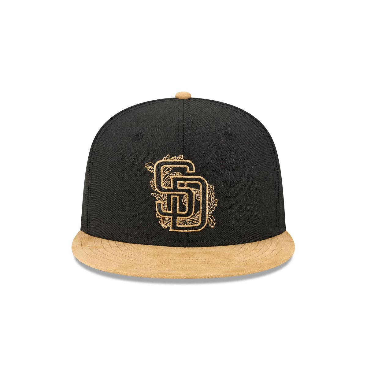 San Diego Padres Black Wool 59FIFTY Fitted Hat