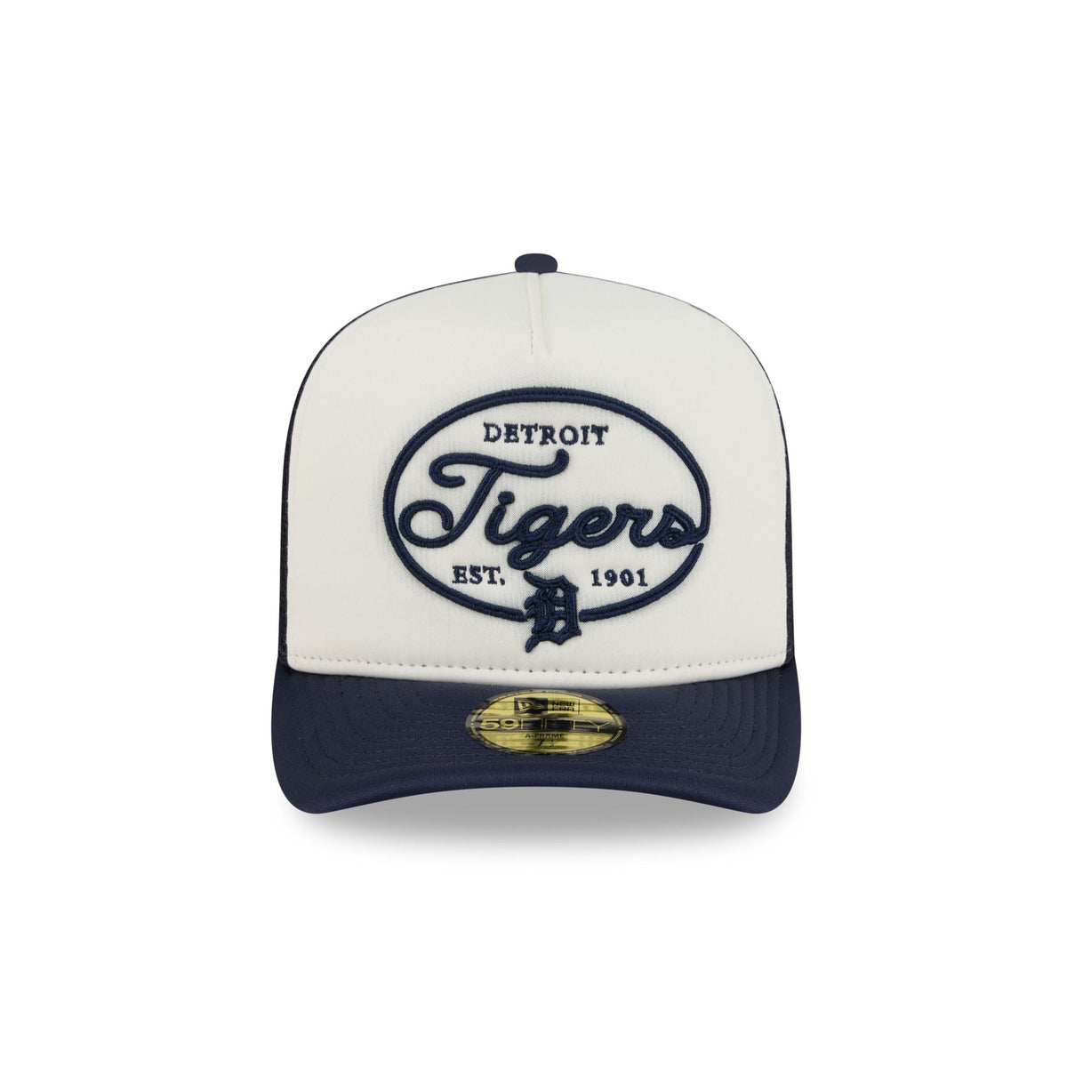 Detroit Tigers Chrome 59FIFTY Fitted Trucker Hat