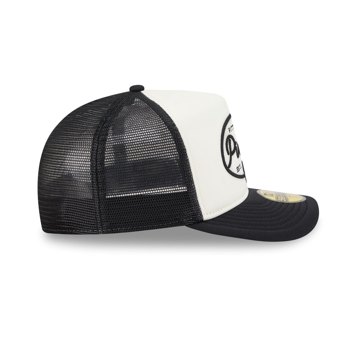 Pittsburgh Pirates Chrome 59FIFTY Fitted Trucker Hat