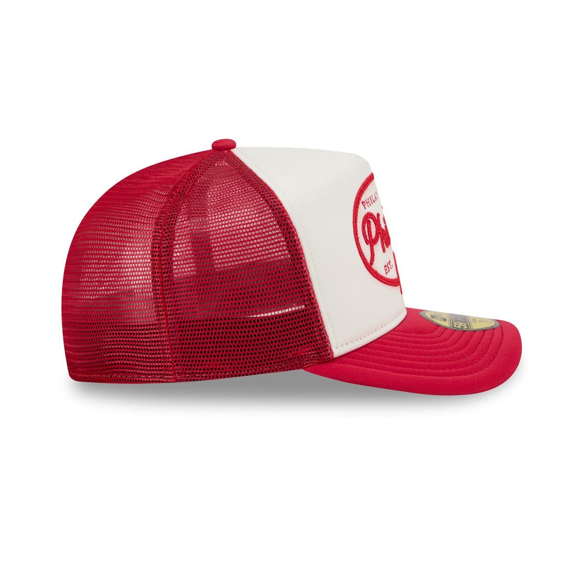 Philadelphia Phillies Chrome 59FIFTY Fitted Trucker Hat