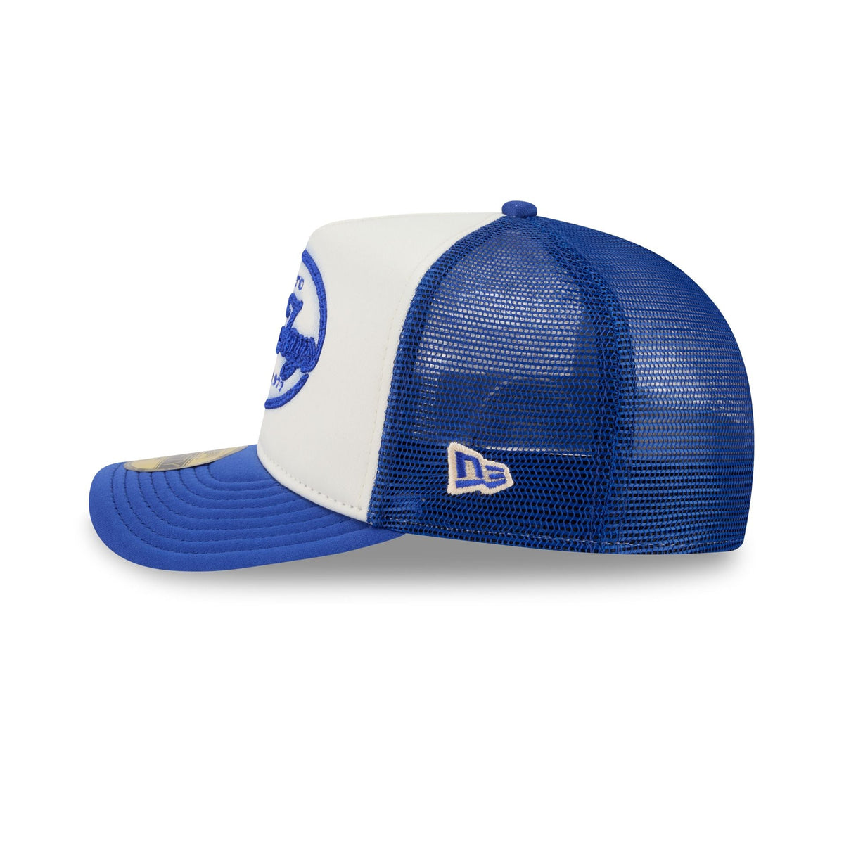 Toronto Blue Jays Chrome 59FIFTY Fitted Trucker Hat