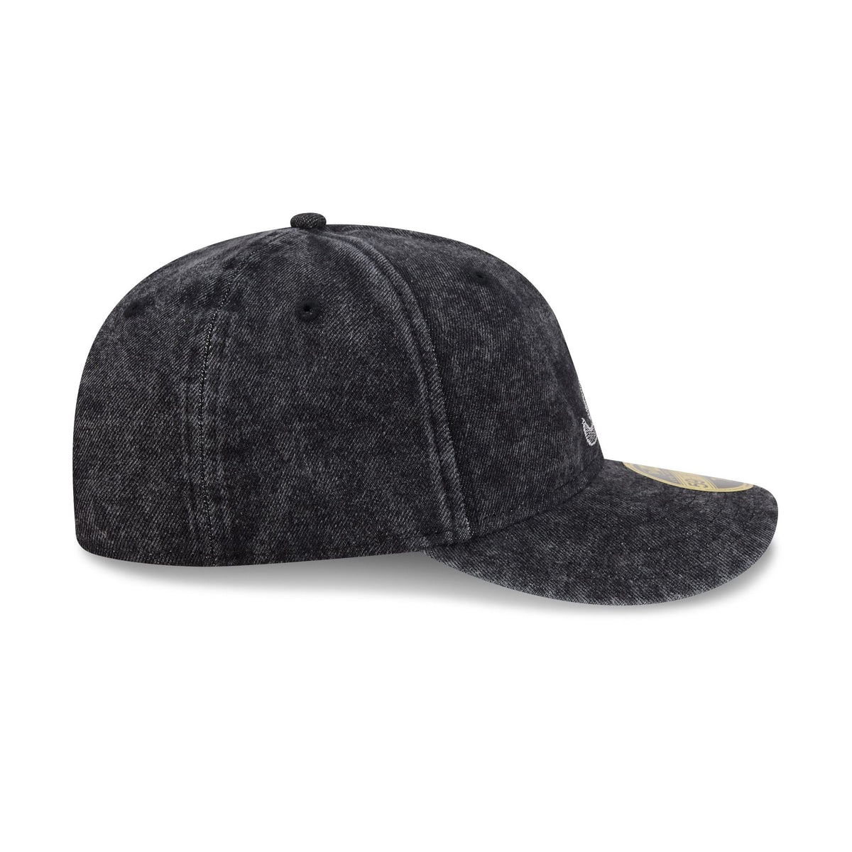 Atlanta Braves Black Denim Low Profile 59FIFTY Fitted Hat
