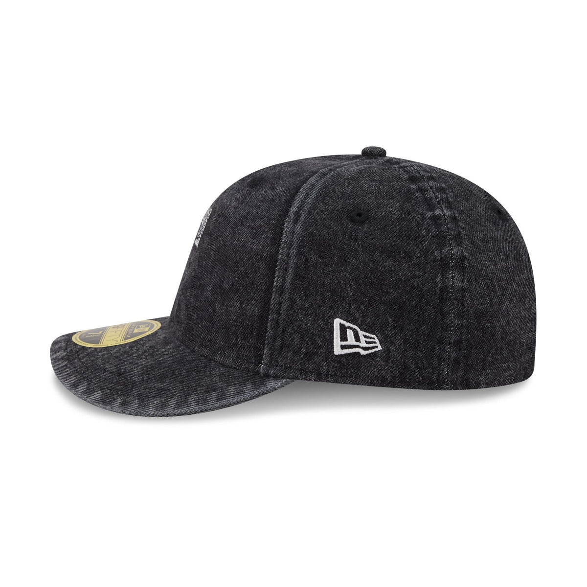 Texas Rangers Black Denim Low Profile 59FIFTY Fitted Hat