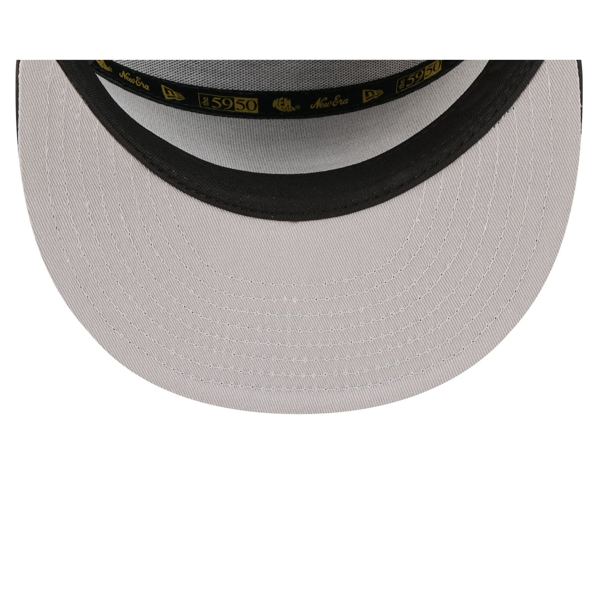 New York Yankees Gold Logo Rope Split Panel 59FIFTY Fitted Hat