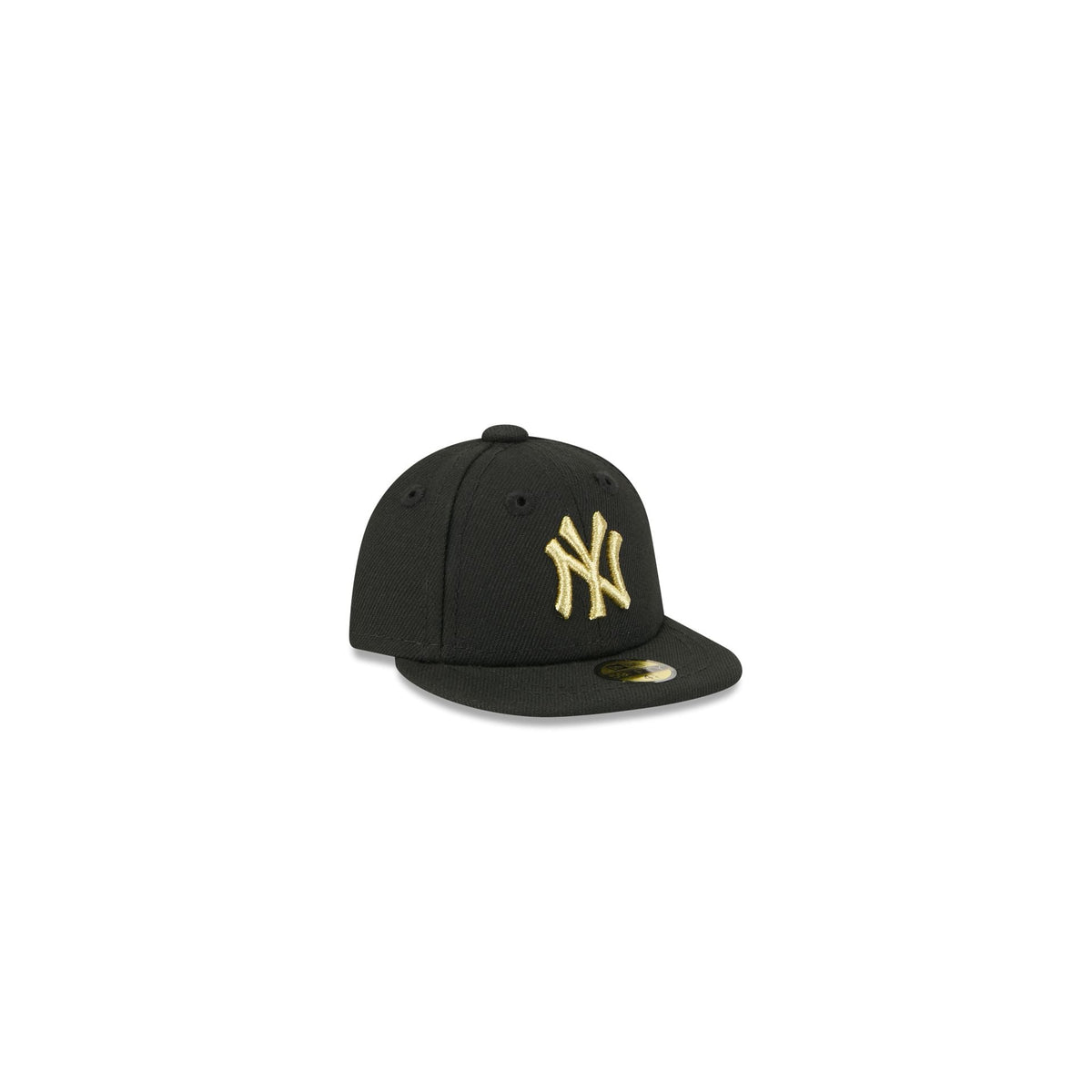 New York Yankees Gold Logo Mini 59FIFTY Fitted Hat