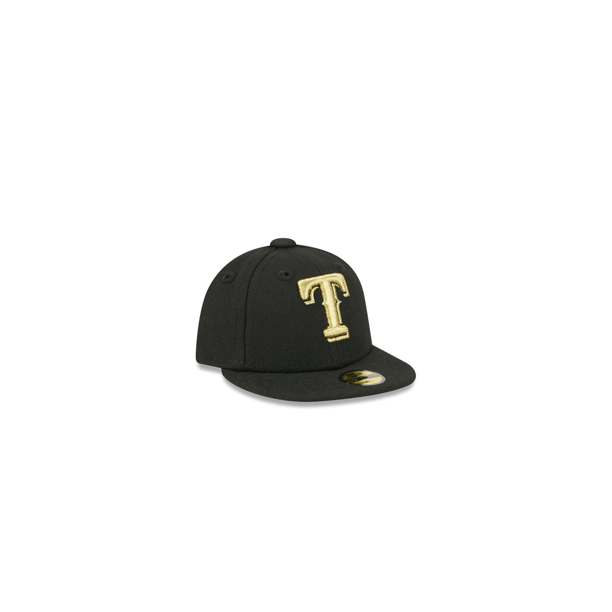 Texas Rangers Gold Logo Mini 59FIFTY Fitted Hat