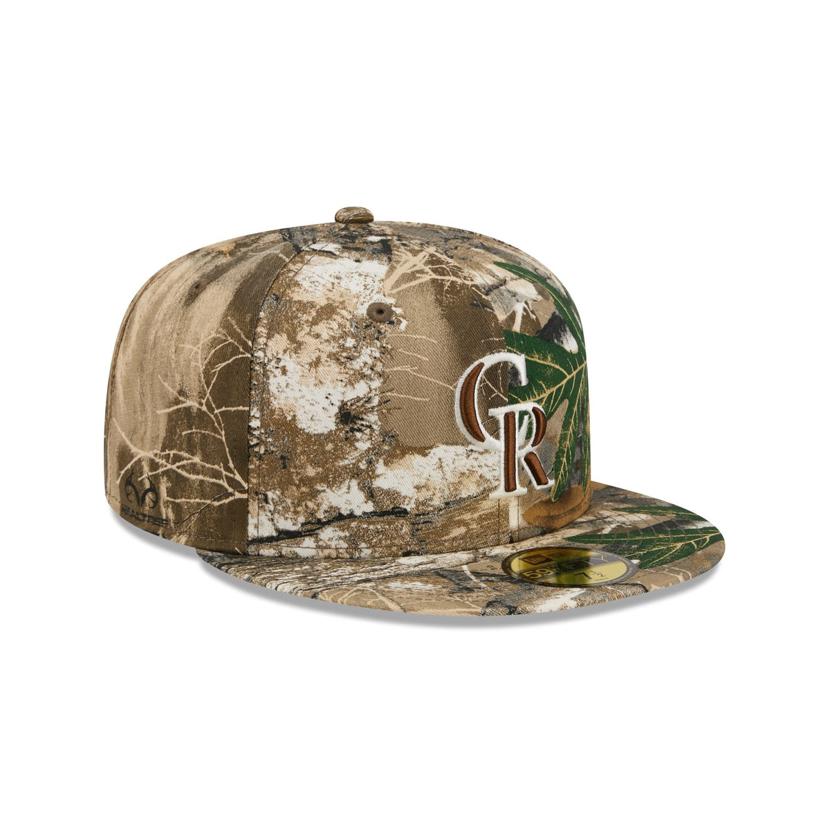 Colorado Rockies Realtree Basic 59FIFTY Fitted Hat