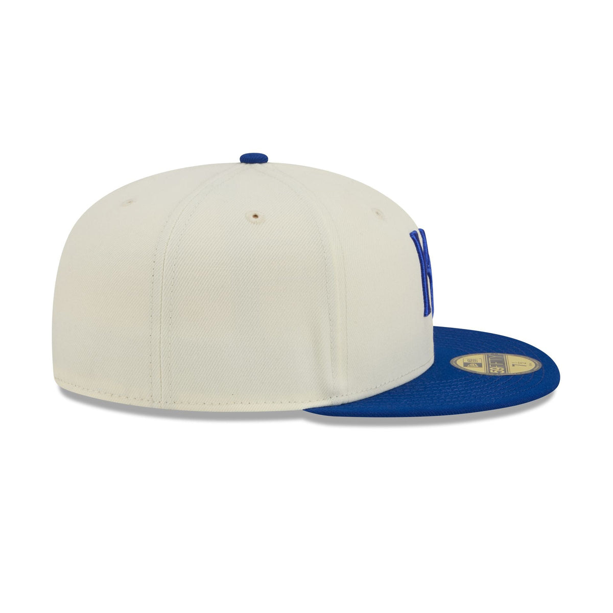 Kansas City Royals Chrome White Basic 59FIFTY Fitted Hat