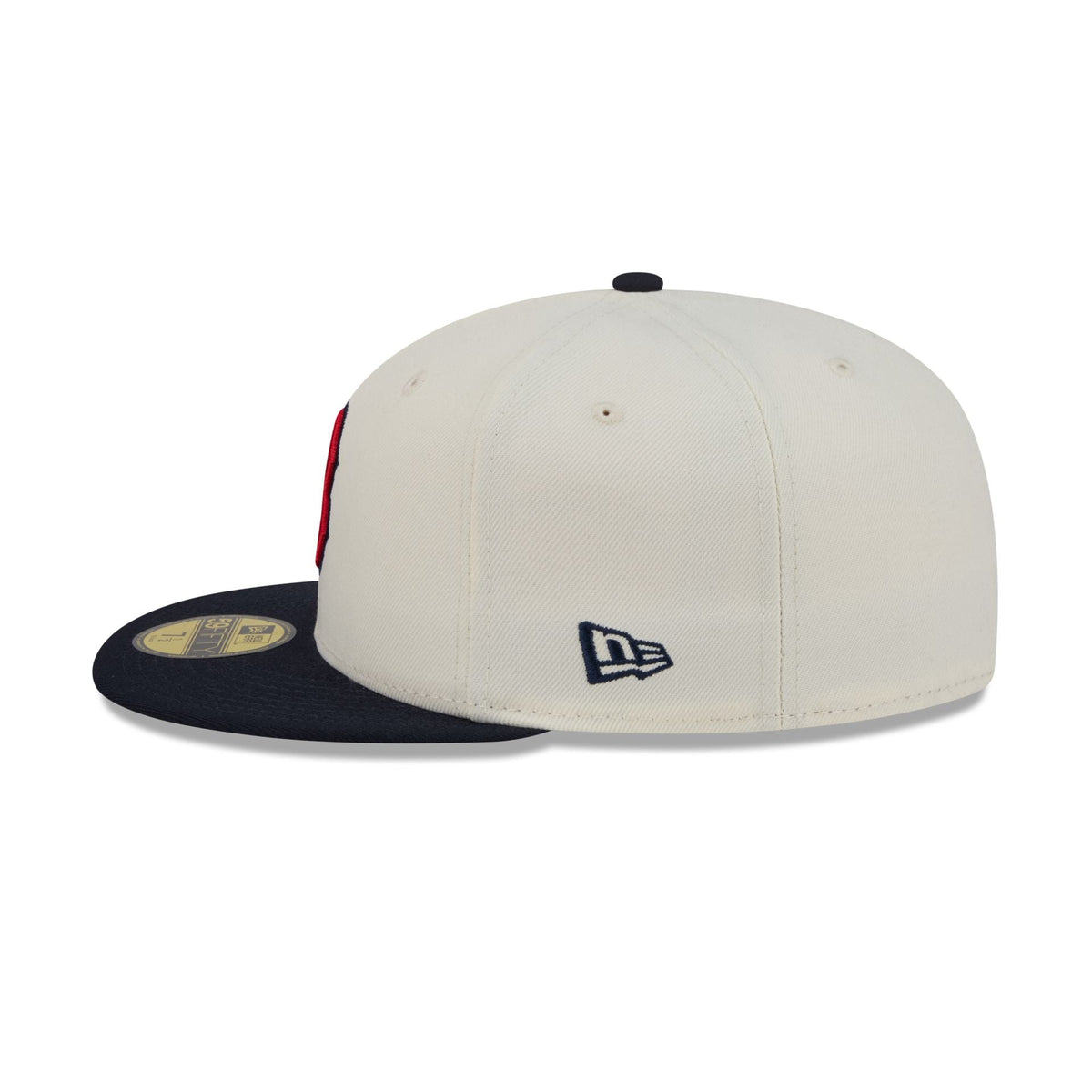 Boston Red Sox Chrome White Basic 59FIFTY Fitted Hat