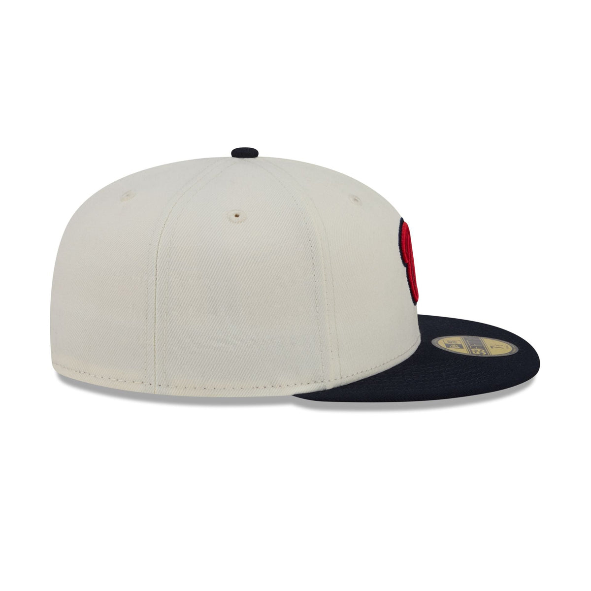 Washington Nationals Chrome White Basic 59FIFTY Fitted Hat