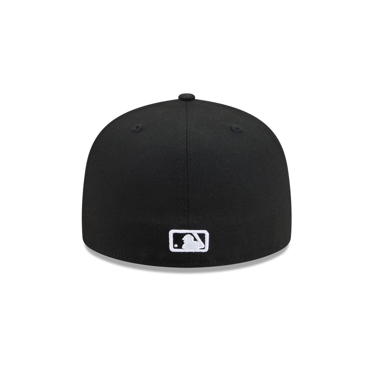 Los Angeles Angels Black and White Basic 59FIFTY Fitted Hat