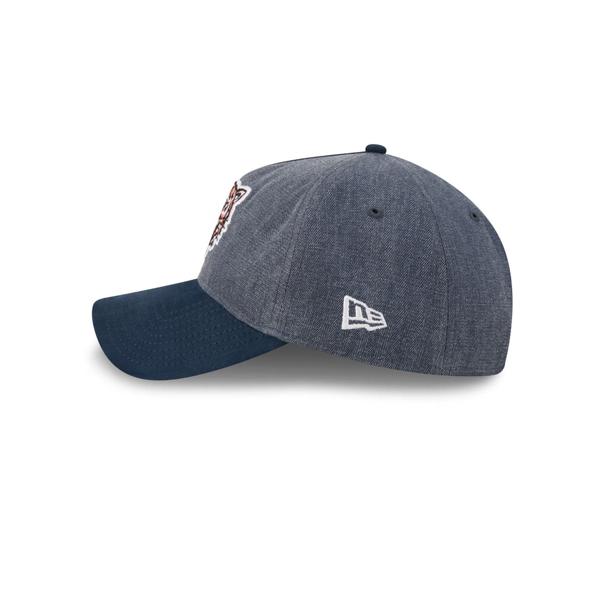 Detroit Tigers Herringbone Team Colors 9TWENTY A-Frame Adjustable Hat
