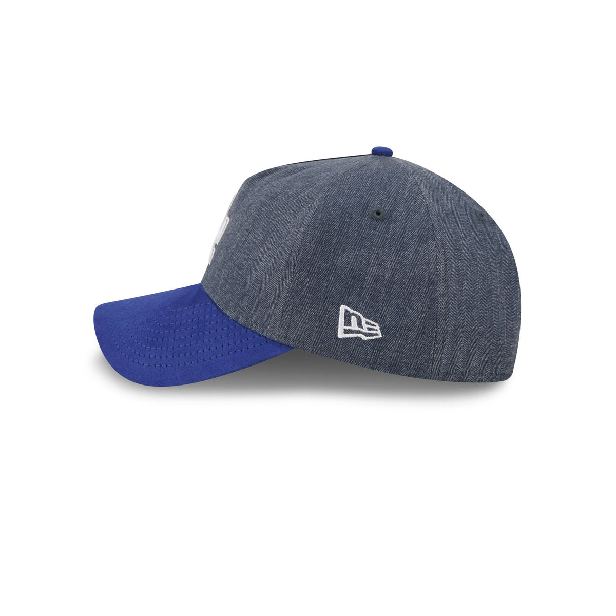 Los Angeles Dodgers Herringbone Team Colors 9TWENTY A-Frame Adjustable Hat
