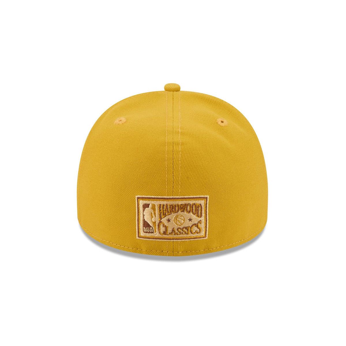 Just Caps Hardwood Classics Trophy Yellow Los Angeles Lakers 59FIFTY A-Frame Fitted Hat