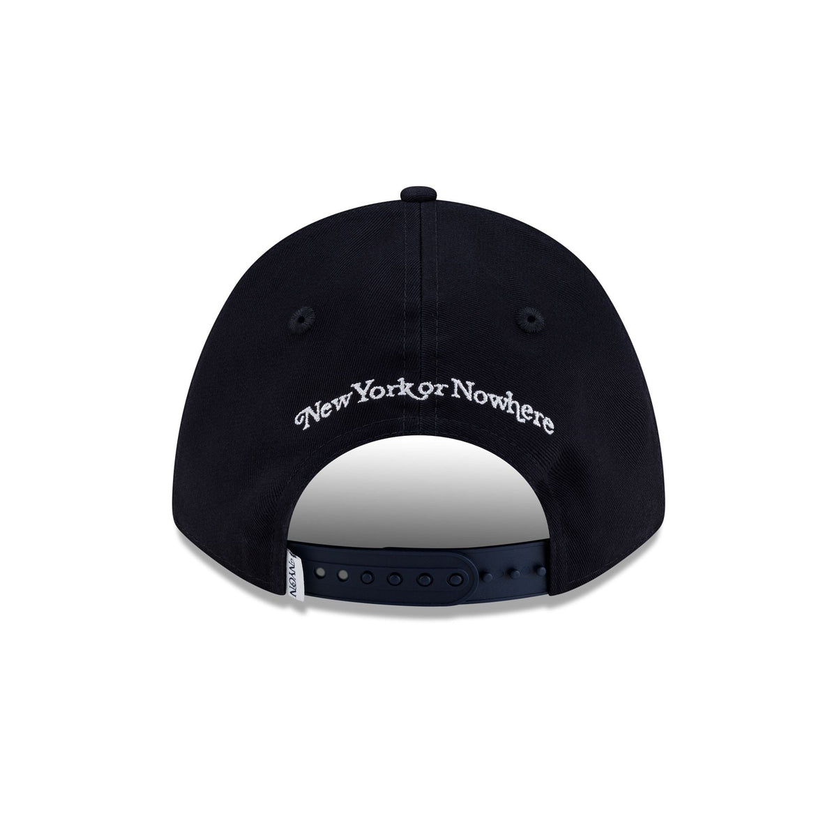 New York or Nowhere x New York Yankees Black 9FORTY M-Crown A-Frame Snapback Hat