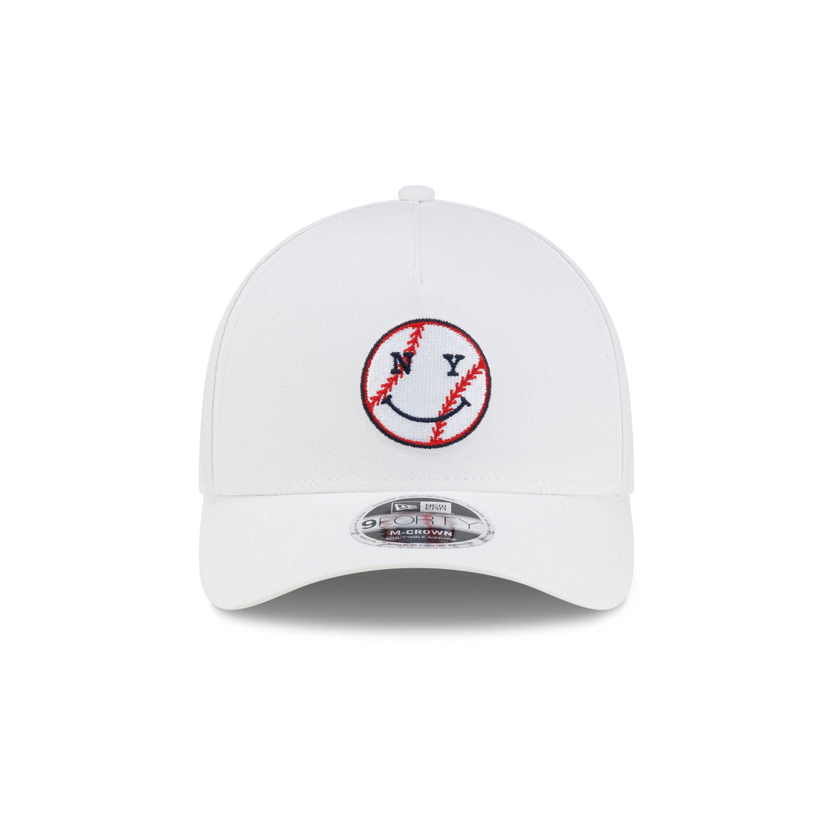 New York or Nowhere x New York Yankees Baseball White 9FORTY M-Crown A-Frame Snapback Hat