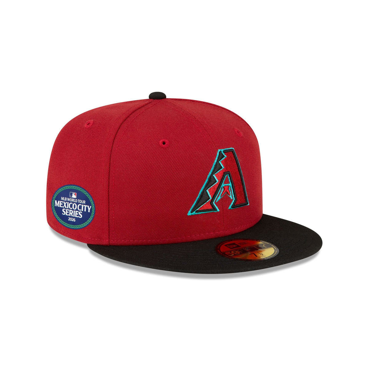 Arizona Diamondbacks 2026 MLB World Tour Mexico City Series Sidepatch 59FIFTY Fitted Hat