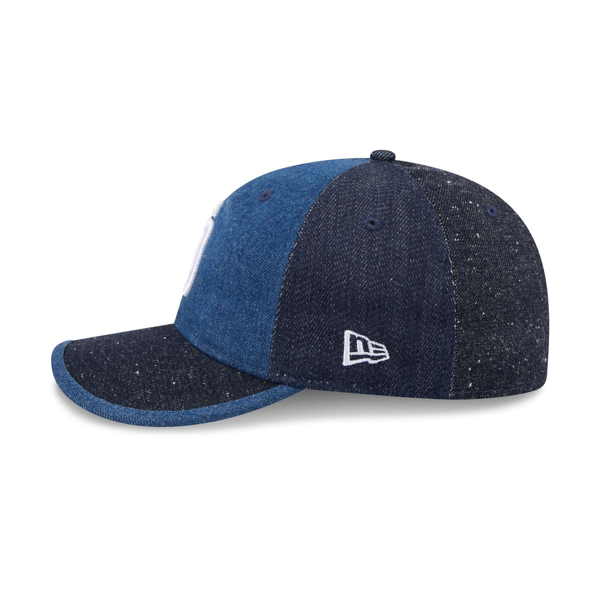 San Diego Padres Multi-Panel Denim Retro Crown 59FIFTY Fitted Hat