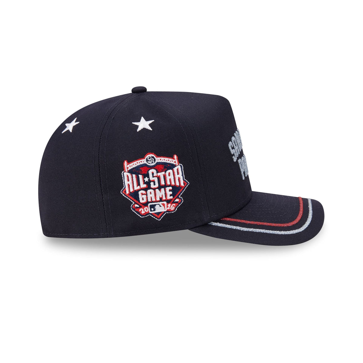 San Diego Padres All-Star Game Navy 59FIFTY A-Frame Fitted Hat