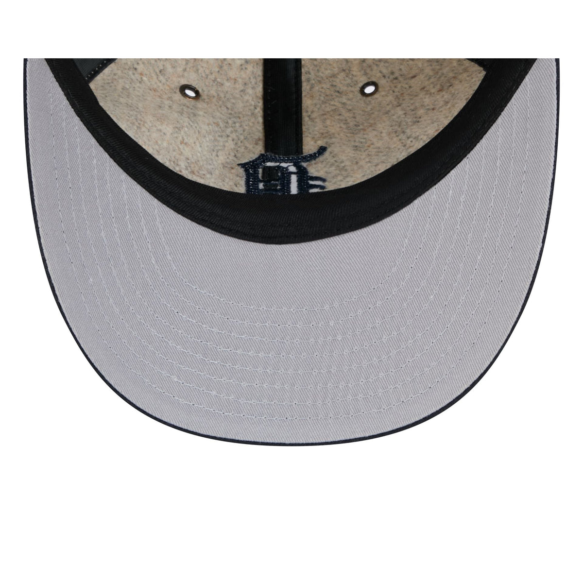 Detroit Tigers Moon Herringbone Retro Crown 59FIFTY Fitted Hat