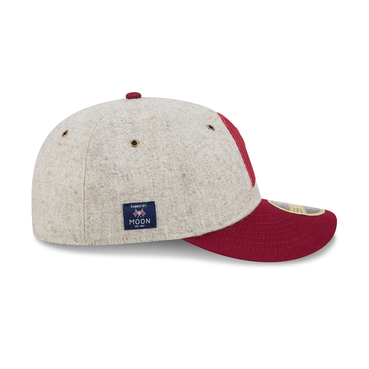 Philadelphia Phillies Moon Herringbone Retro Crown 59FIFTY Fitted Hat