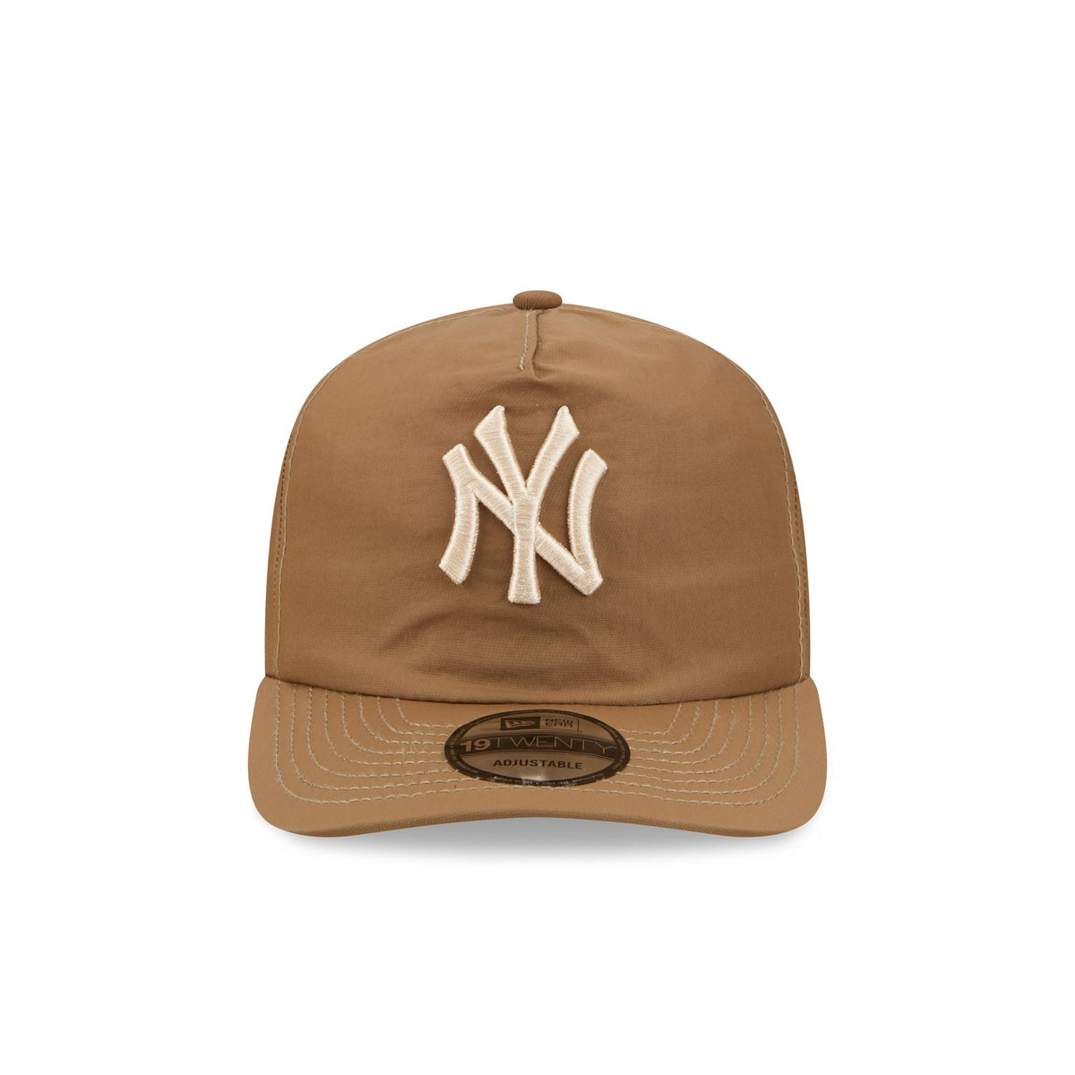 New York Yankees Nylon Brown 19TWENTY Adjustable Hat
