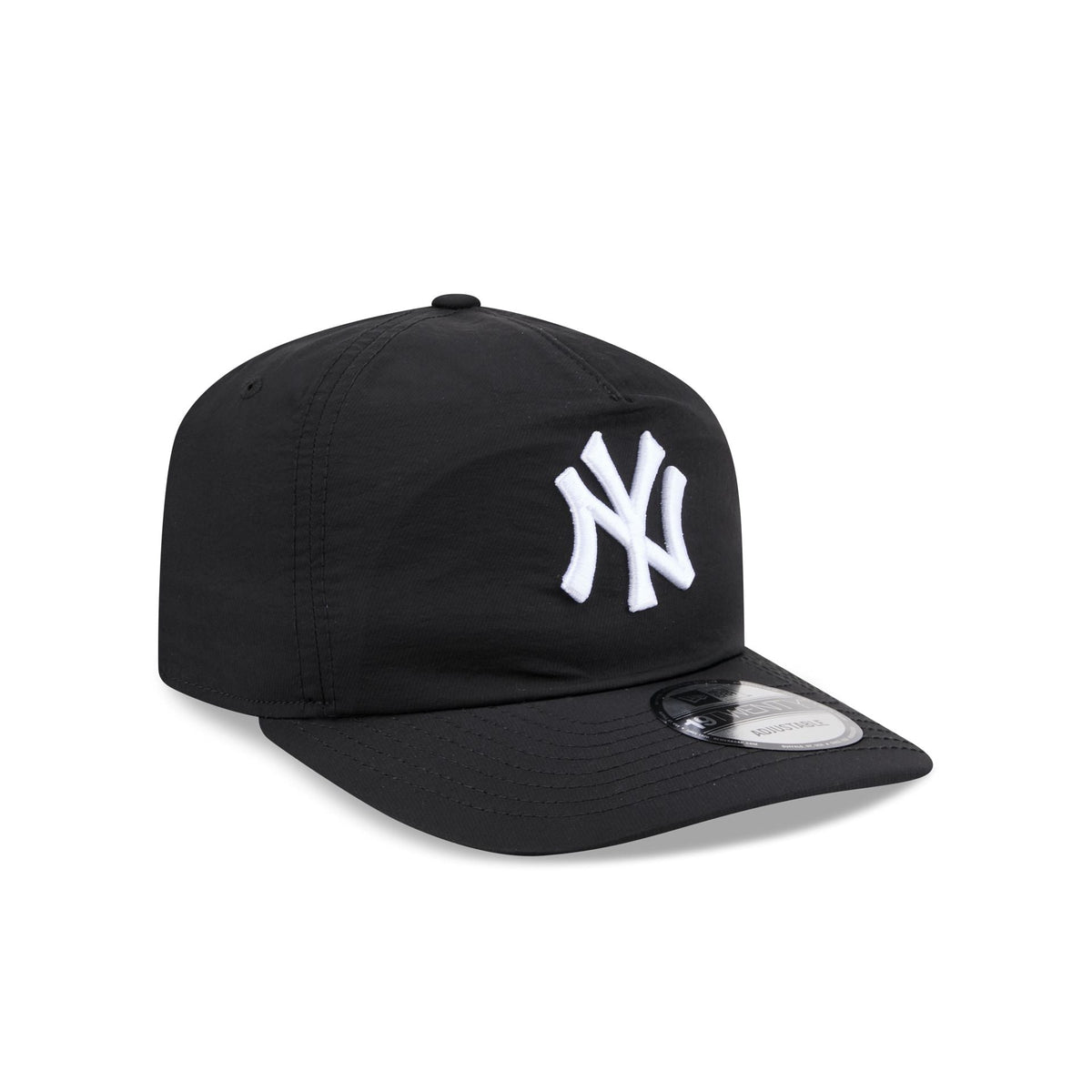 New York Yankees Nylon Black 19TWENTY Adjustable Hat