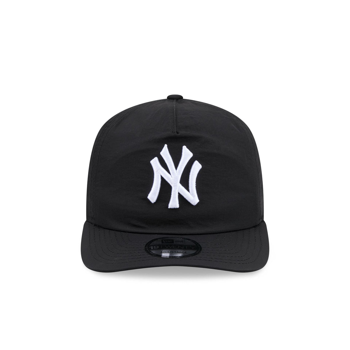 New York Yankees Nylon Black 19TWENTY Adjustable Hat