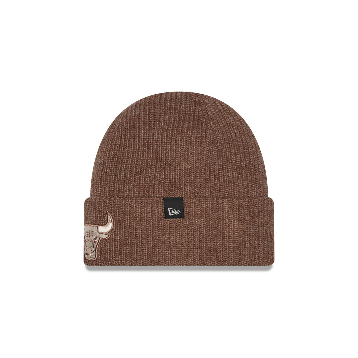 Chicago Bulls Woolen Tan Short Cuff Knit Beanie Hat