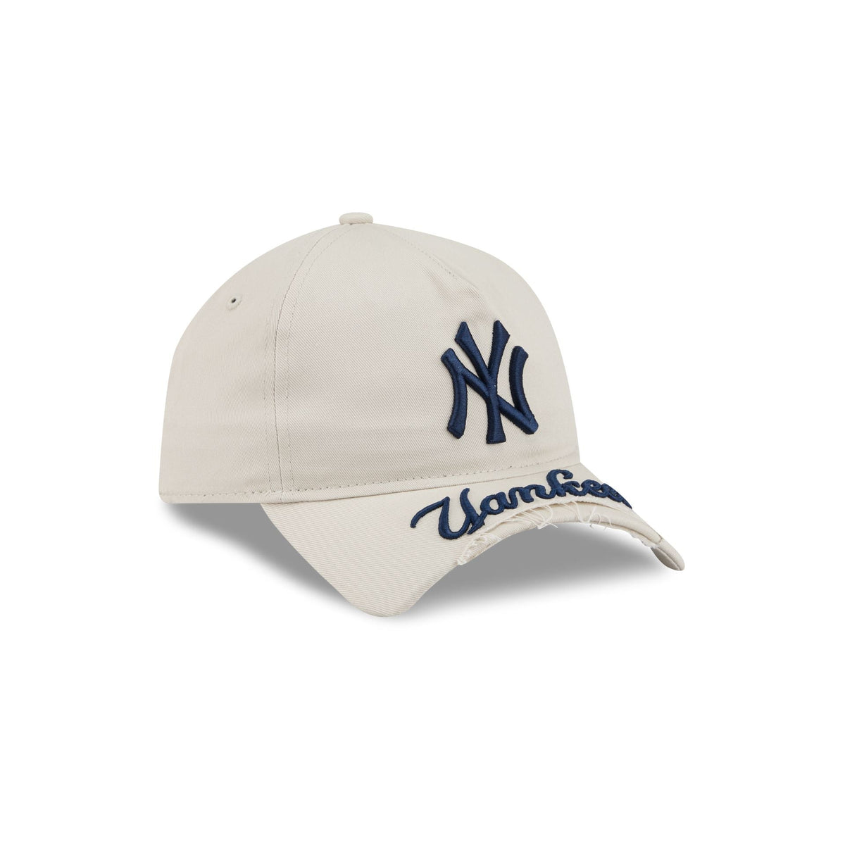 New York Yankees Stone 9FORTY A-Frame Unstructured Cut-Off Visor Snapback Hat