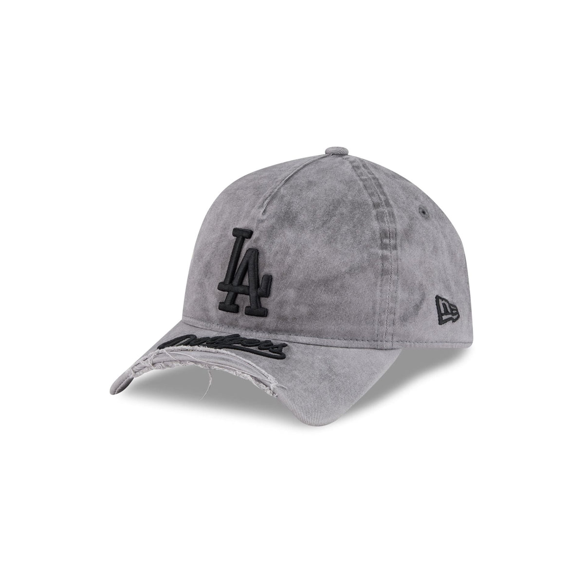 Los Angeles Dodgers Tonal Gray 9FORTY A-Frame Unstructured Cut-Off Visor Snapback Hat