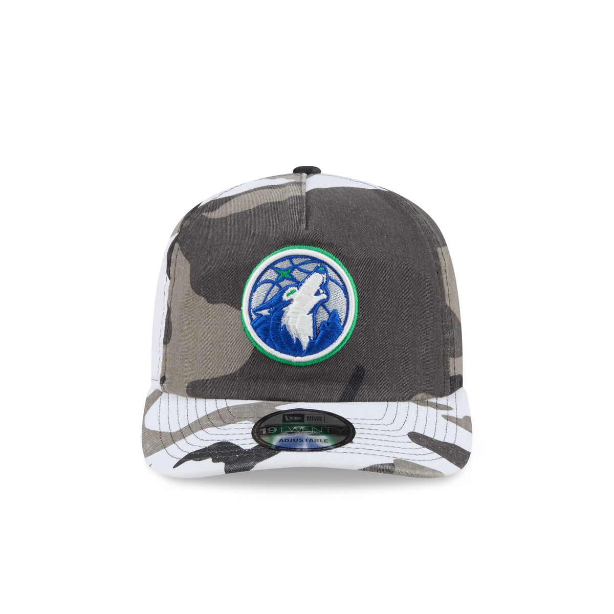 Minnesota Timberwolves Washed Nylon Camo 19TWENTY Adjustable Hat