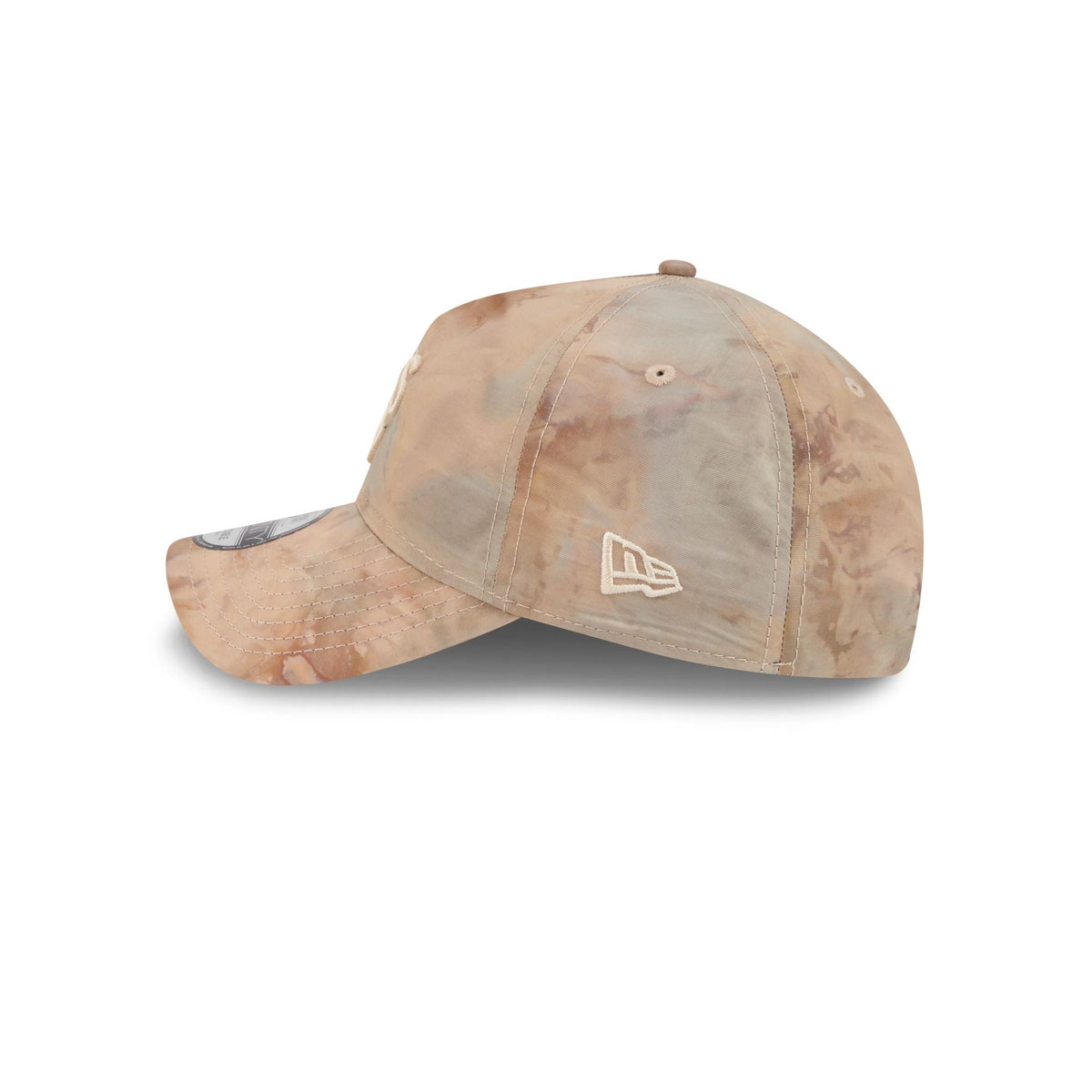 Athletics Washed Nylon Brown 9TWENTY A-Frame Adjustable Hat