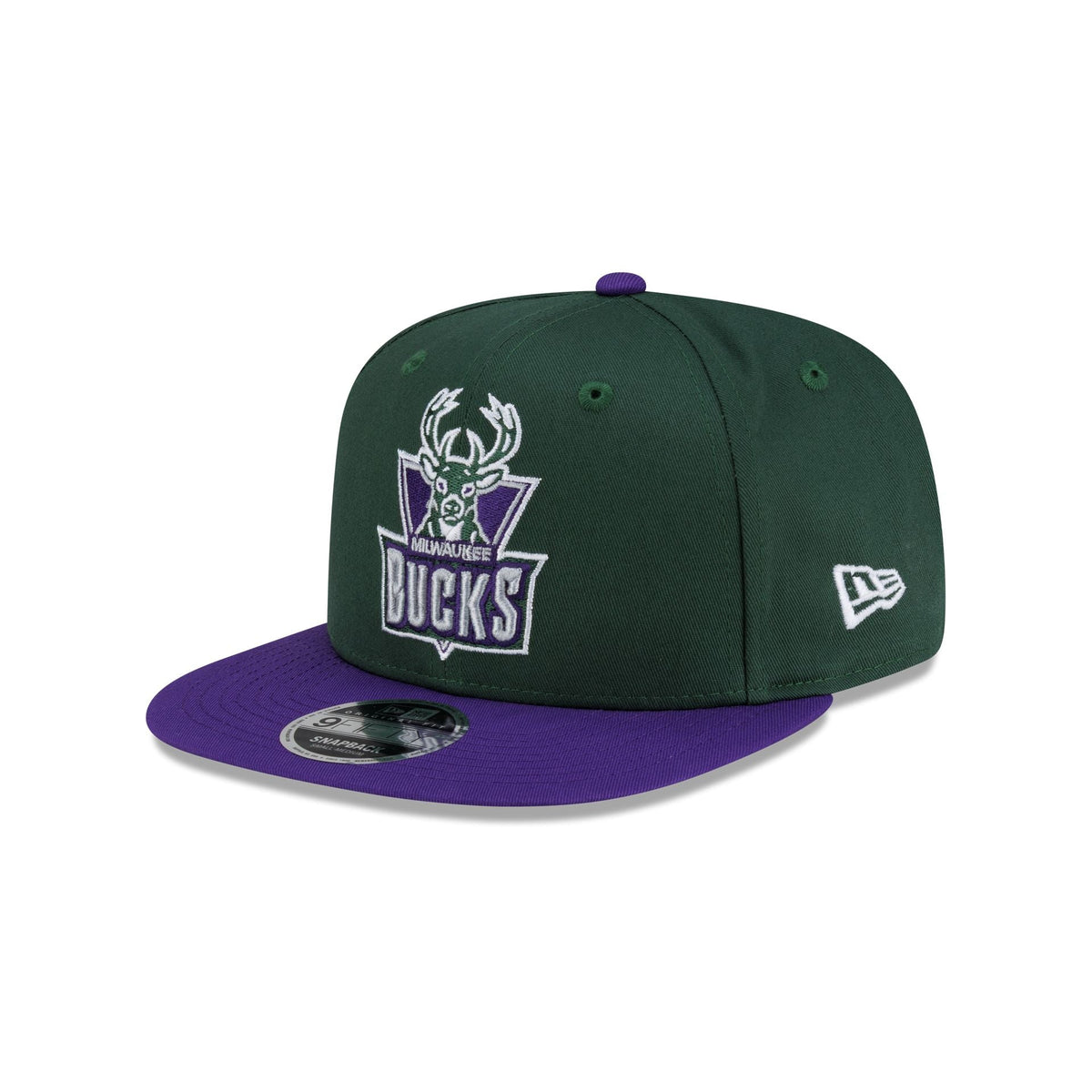 Milwaukee Bucks Hardwood Classics 9FIFTY Original Fit Snapback Hat