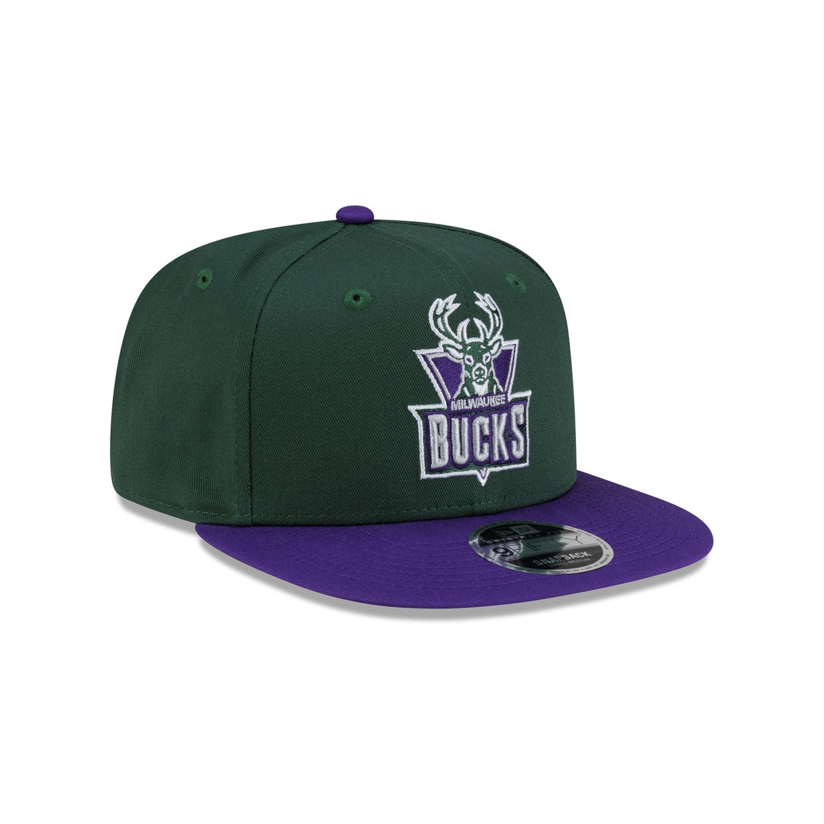 Milwaukee Bucks Hardwood Classics 9FIFTY Original Fit Snapback Hat