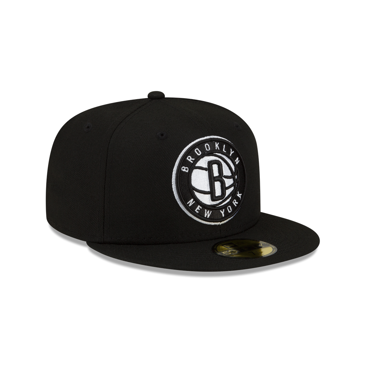 Brooklyn Nets Team Color 59FIFTY Fitted Hat