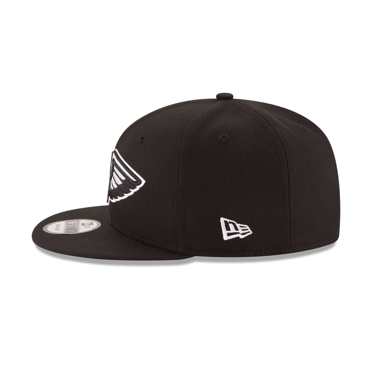 New Orleans Pelicans Basic Black 9FIFTY Snapback Hat