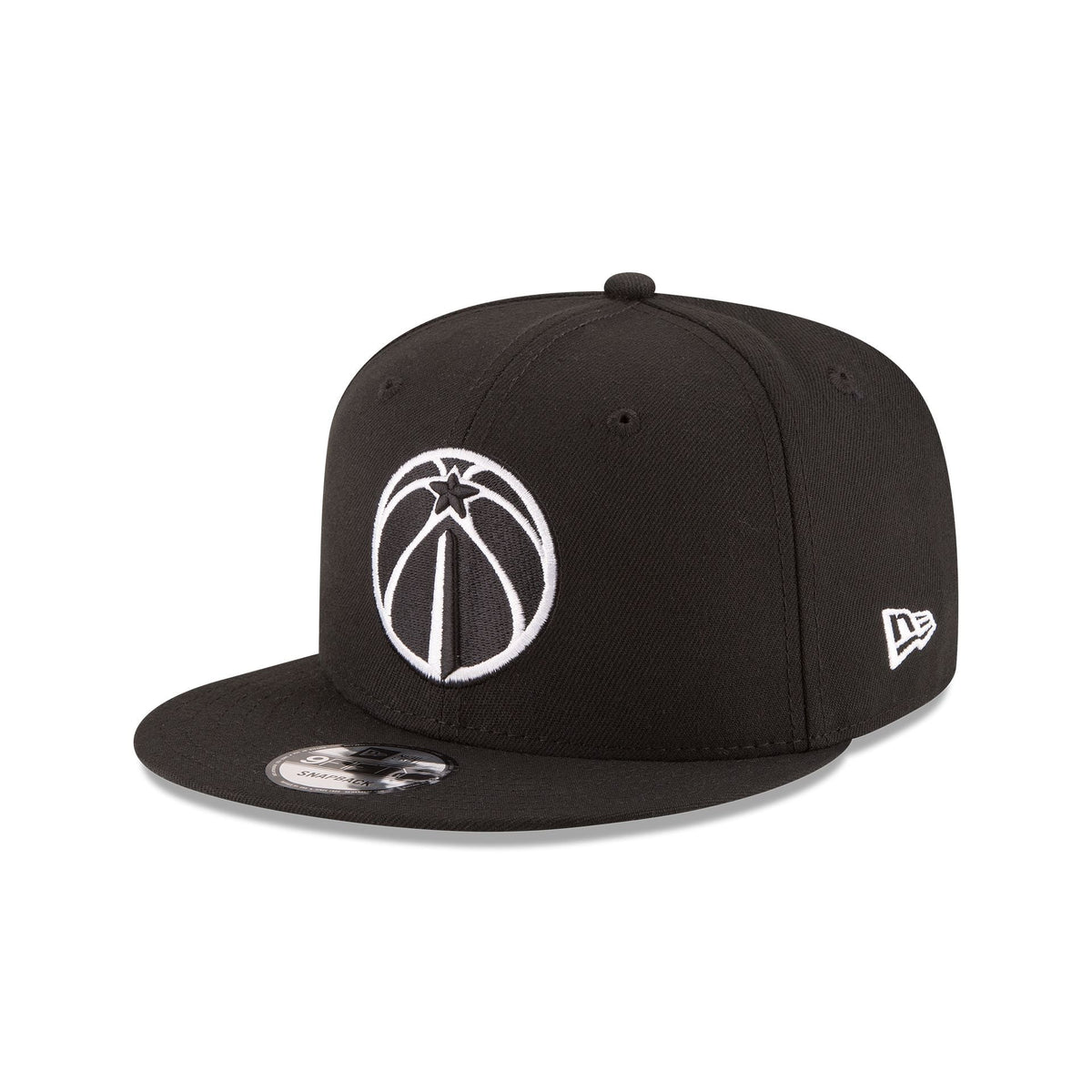 Washington Wizards Basic Black 9FIFTY Snapback Hat