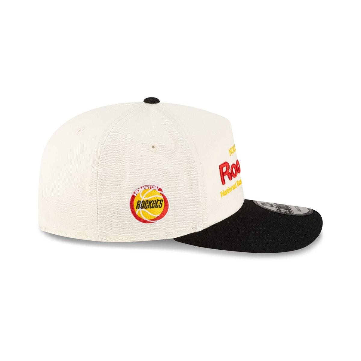 Houston Rockets 1972-1995 Hardwood Classics Sign Stack Chrome White 19TWENTY Adjustable Hat
