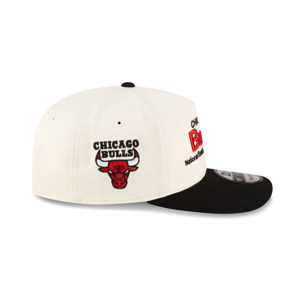 Chicago Bulls 1966-Present Hardwood Classics Sign Stack Chrome White 19TWENTY Adjustable Hat