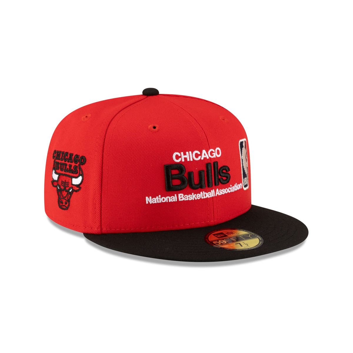 Chicago Bulls 1966-Present Hardwood Classics Sign Stack 59FIFTY Fitted Hat