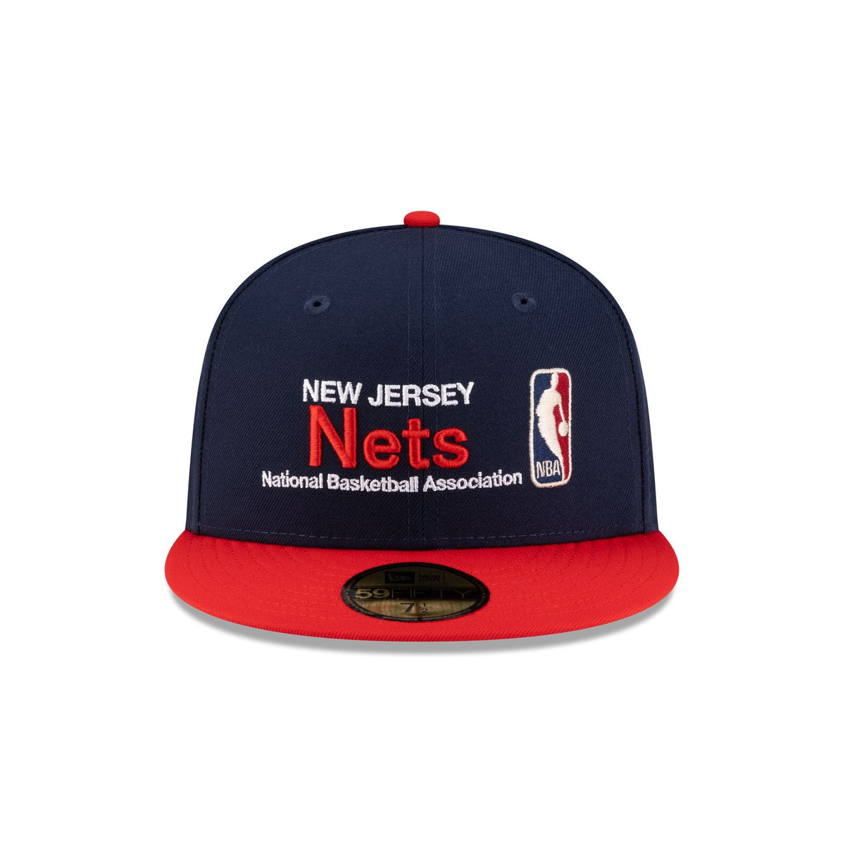 New Jersey Nets 1997-2012 Hardwood Classics Sign Stack 59FIFTY Fitted Hat