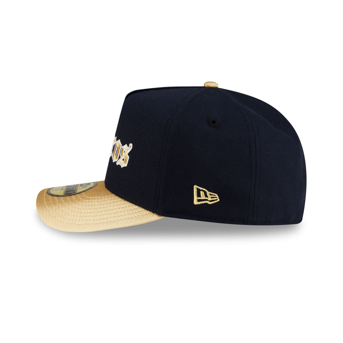 Just Caps Gothic Script Houston Astros 59FIFTY A-Frame Fitted Hat