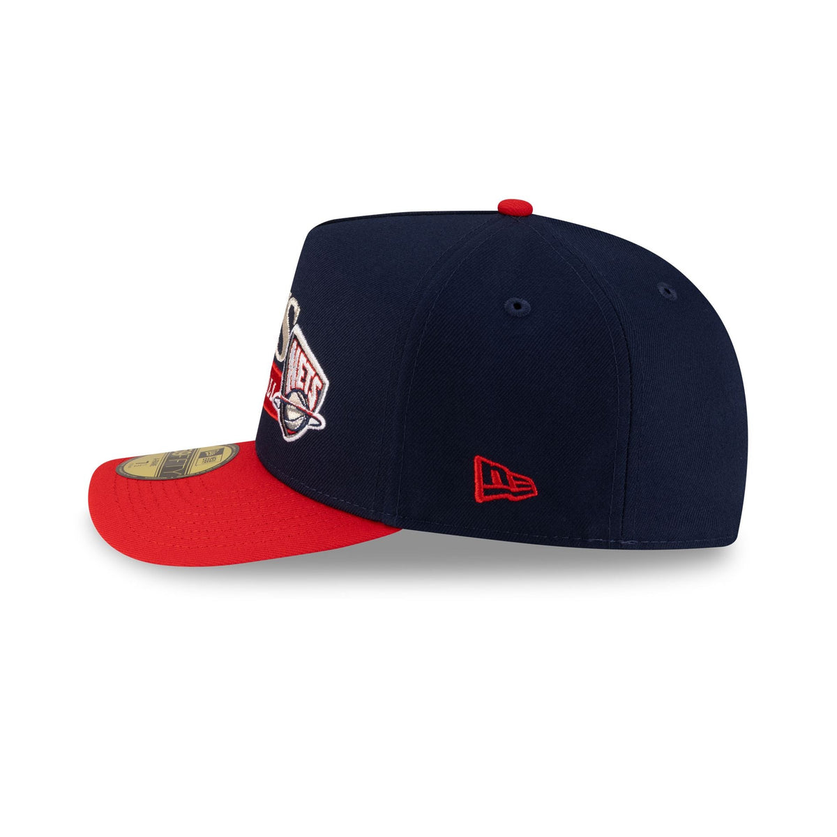 New Jersey Nets 1997-2012 Hardwood Classics Liner 59FIFTY A-Frame Fitted Hat