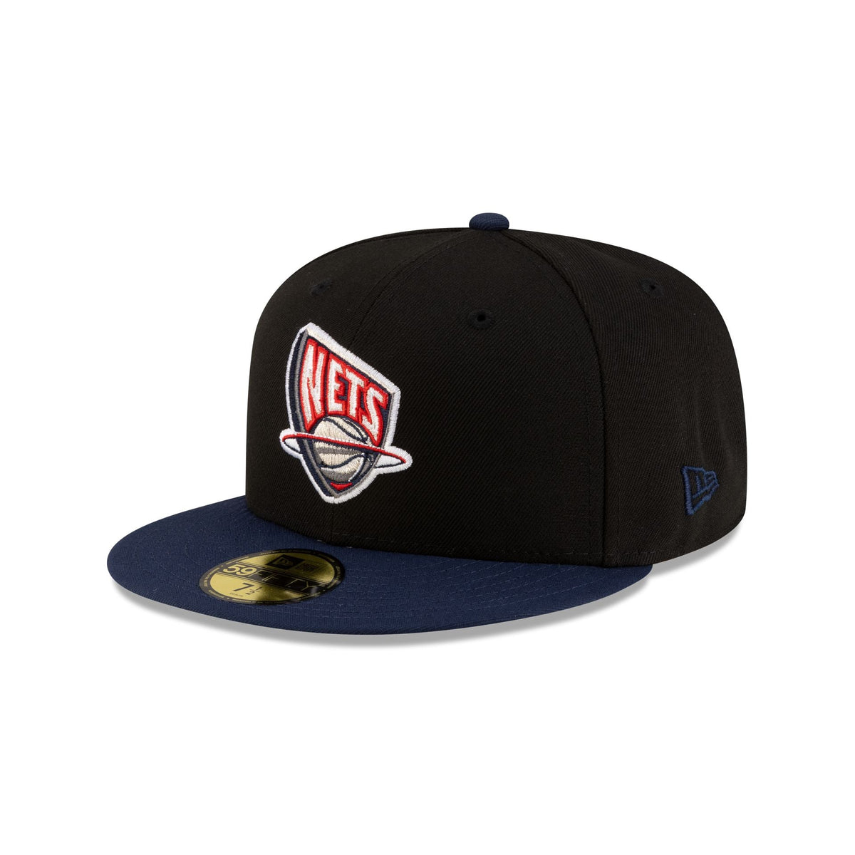 New Jersey Nets 1997-2012 Hardwood Classics Black 59FIFTY Fitted Hat
