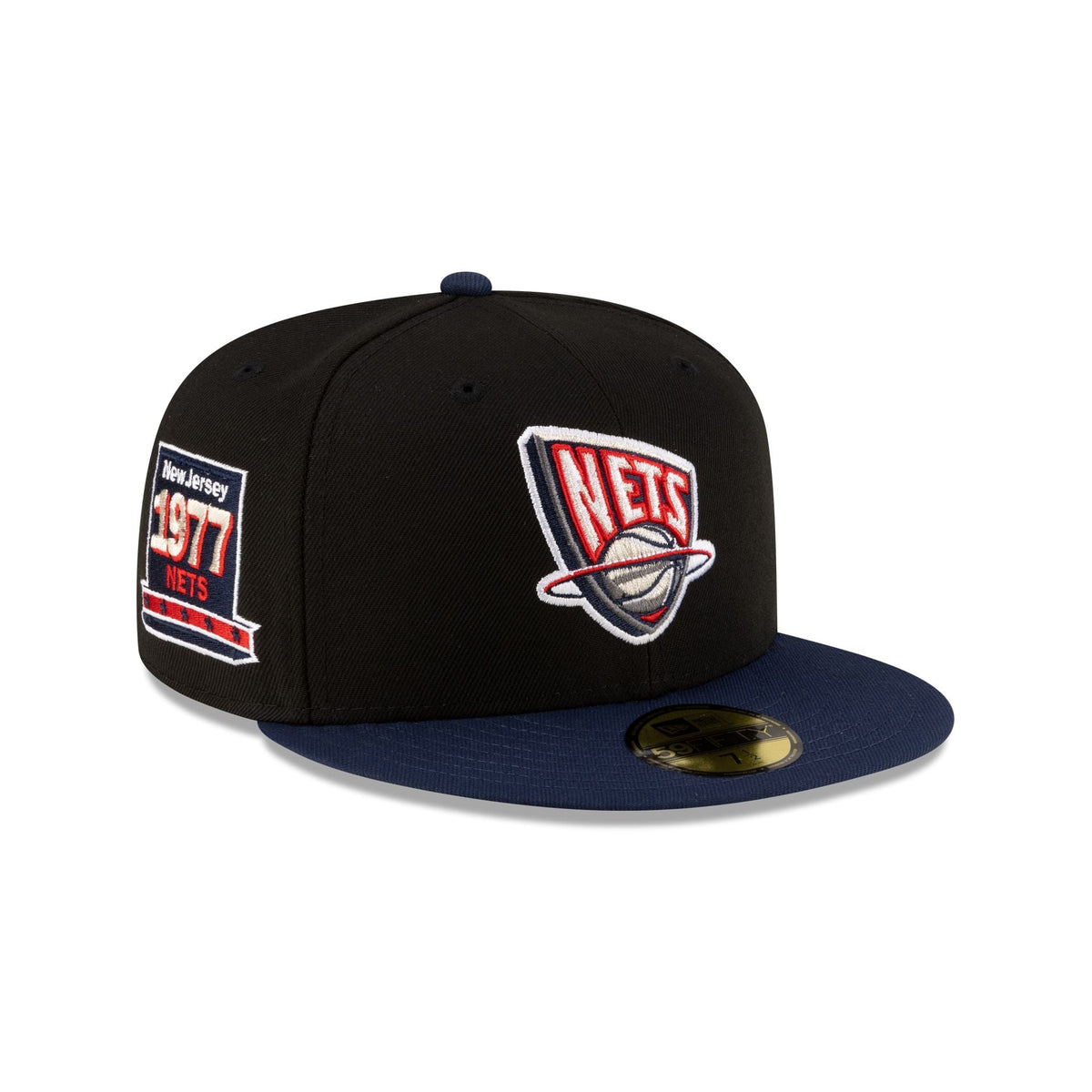 New Jersey Nets 1997-2012 Hardwood Classics Black 59FIFTY Fitted Hat