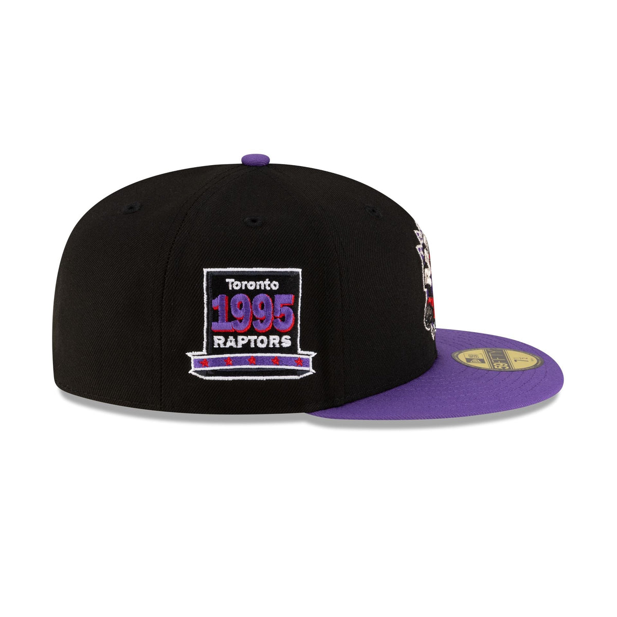 Toronto Raptors 1995-2008 Hardwood Classics Black 59FIFTY Fitted Hat