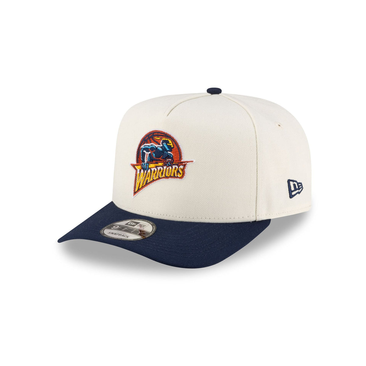 Golden State Warriors 1997-2010 Hardwood Classics Express Chrome White 9FIFTY A-Frame Snapback Hat